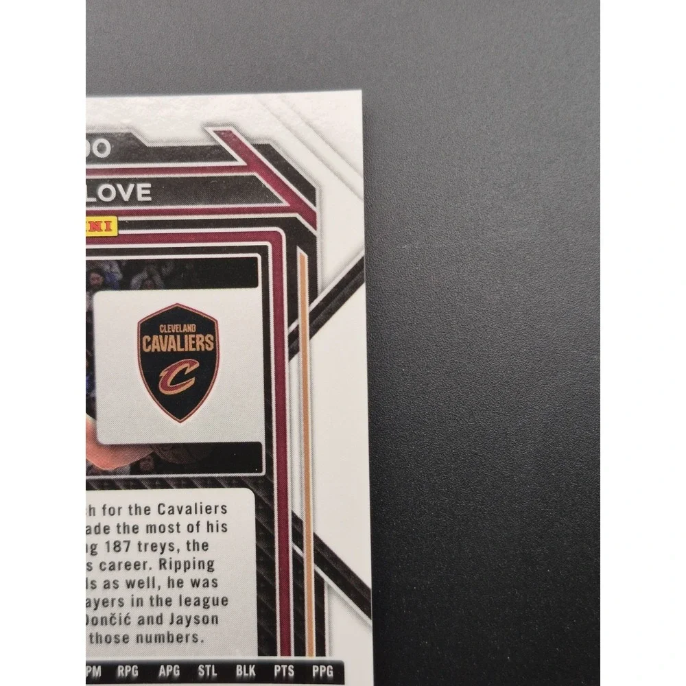 2022-23 Panini Prizm Kevin Love #90 Fast Break Purple Prizm‎ /75 Cavaliers